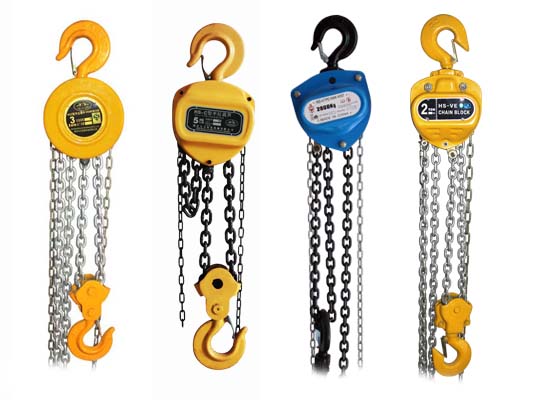 各種不同類型的手拉葫蘆集合 各種不同類型的手拉葫蘆集合